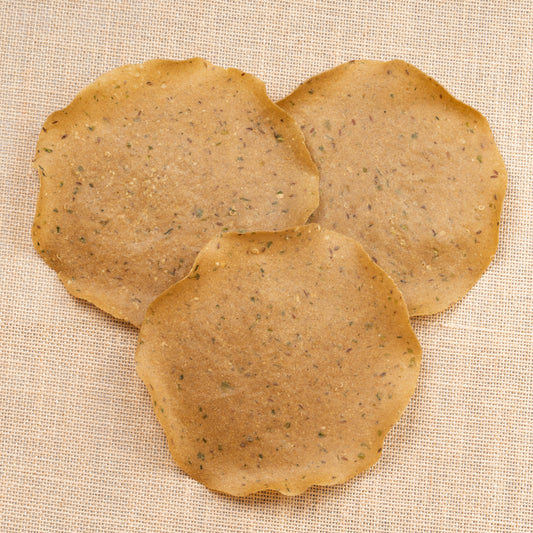 Jwar khichiya papad
