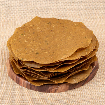 Wheat khichiya  papad