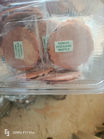kunaffa pistachio waffles